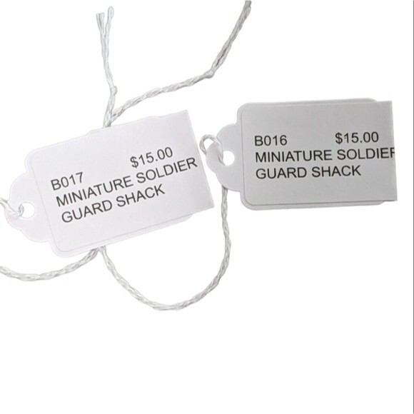 Miniatures, collectibles, wooden soldiers guard shack no box - Picture 11 of 12